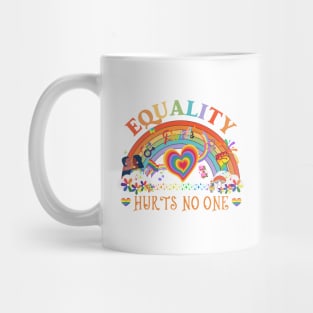 Equality Hurts No One | Pride Month Gift | Lgbtq Pride | Rainbow |  Love Is Love | Lgbt Mug